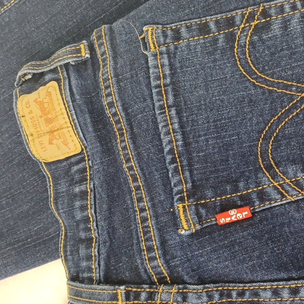 ♥️Bundle Only♥️ LEVI'S 512 SLIMMING BOOTCUT STRETCH JEANS SZ 6M - Picture 4 of 11